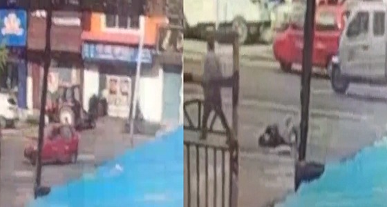 بالفيديو.. رجل يلقي بنفسه أسفل القطار بعد طعنه لامرأة حتى الموت