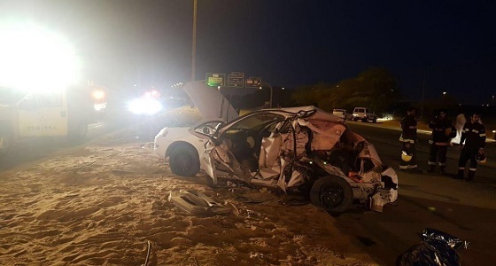 وفاة شخصين إثر حادث سير ‏على طريق الربيعية