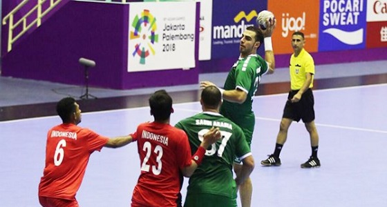 منتخب اليد يكتسح إندونيسيا ويتأهل للدور الرئيسي بـ ” الألعاب الأسيوية “