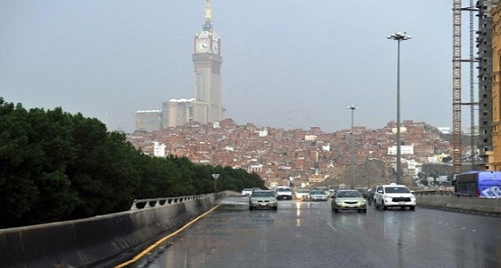 الأرصاد تحذر من الأمطار في مكة المكرمة