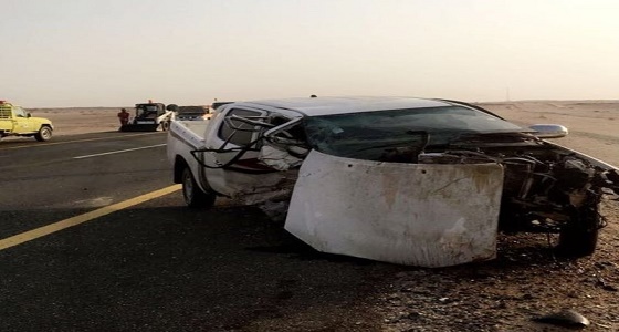 وفاة اثنين وإصابة 3 أشخاص إثر حادث على طريق الرين