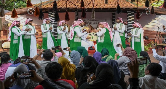 ختام فعاليات ” البيت السعودي ” في جاكرتا وسط حضوراً تجاوز 25,000 الف زائر