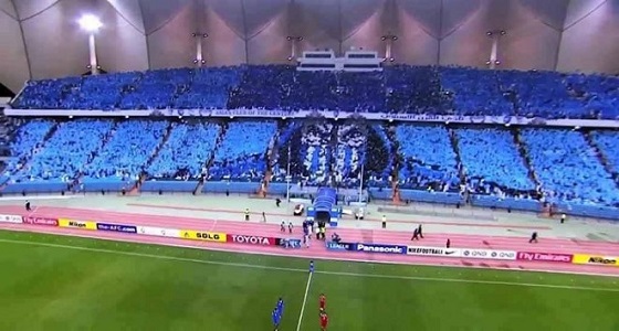 رسميا.. تيفو الهلال في موقعة الفيحاء