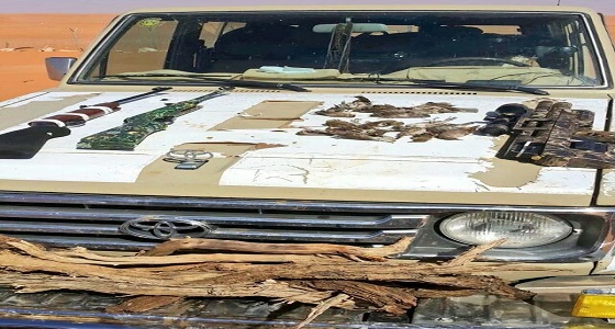 ضبط مخالفين لممارستهم الصيد بدون تصريح داخل محمية ” التيسية “