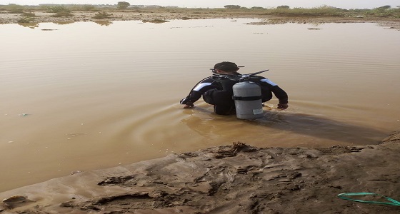بالصور.. وفاة طفلين وإصابة آخر غرقا بمياه راكدة في بيش
