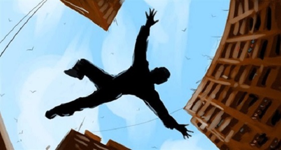 انتحار رجل قفزا من الطابق الخامس بعد معاتبة والدته له