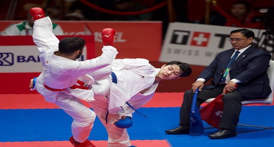 بالصور.. في دورة الألعاب الآسيوية.. ” تركستاني ” يفوز بالميدالية الفضية بالكاراتيه