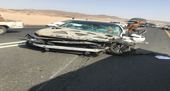 مصرع وإصابة 9 أشخاص في حادث تصادم بمكة