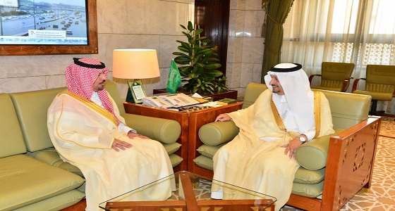 أمير الرياض يستقبل وزير الحرس الوطني