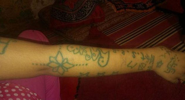 ” فتاة الوشوم ” التي تعرضت للإغتصاب تختفي في ظروف غامضة