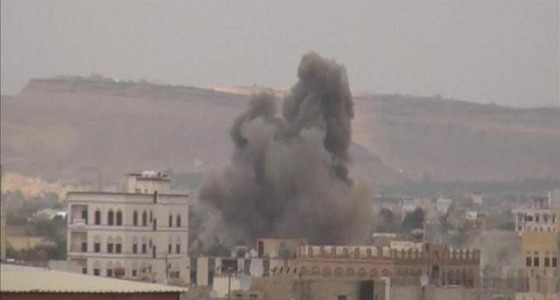 الجيش اليمني يدمر مخازن أسلحة تابعة للحوثي في باقم