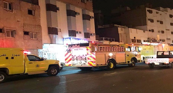 بالصور.. إصابة 3 أشخاص إثر تسرب الغاز في مطعم بحي العوالي