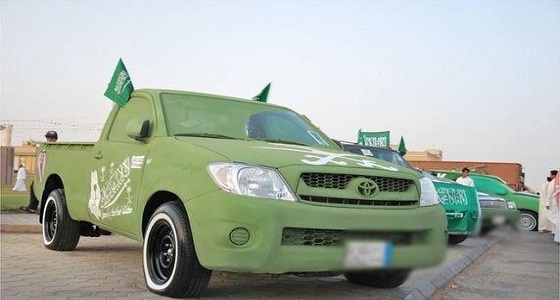 مرور جدة: تغيير لون السيارات وإخفاء اللوحات باليوم الوطني مخالف