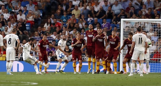 بالصور.. ريال مدريد يفوز بثلاثية نظيفة على روما بدوري أبطال أوروبا