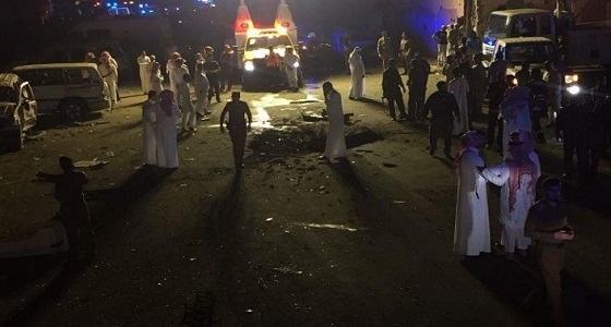 بالصور..الأضرار التي خلفتها شظايا الصاروخ الباليستي بنجران