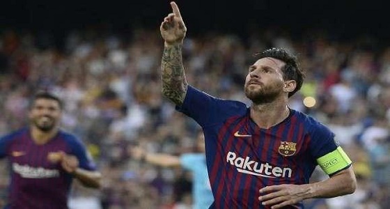 ميسي يستعد لاحتفال خاص في مباراة ليجانيس