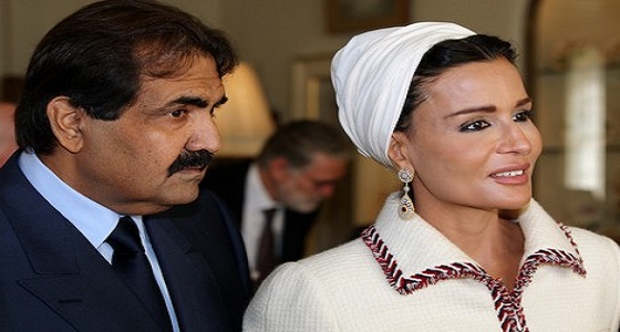 بالفيديو.. سخرية من أمير قطر السابق لزعمه عدم خوفه من زوجته