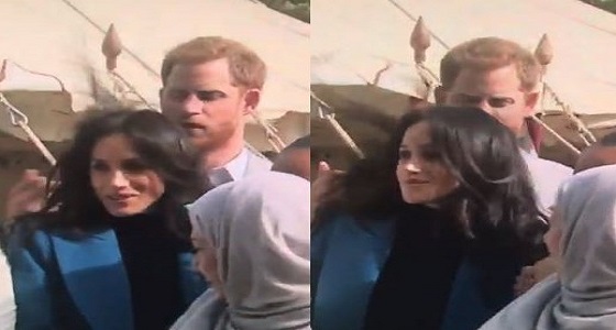 بالفيديو.. في لحظة عفوية.. الأمير هاري يصفف شعر زوجته