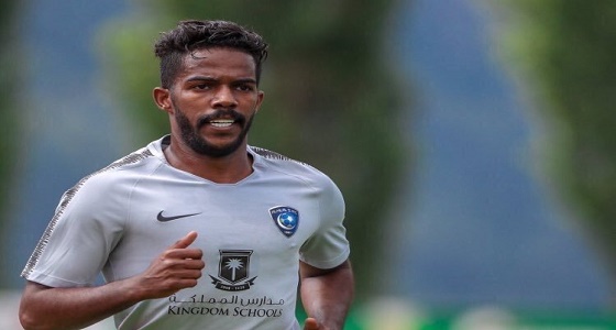 نواف العابد يعود إلى التدريبات الجماعية للهلال