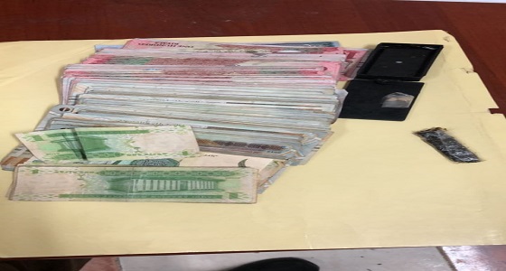 بالصور.. سقوط 3 مواطنين بحوزتهم حبوب مخدرة وأموال مجهولة بمكة المكرمة