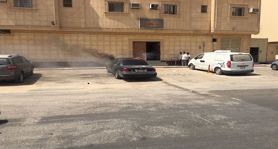 إخماد حريق في 5 مركبات بحي بدر بالرياض