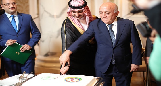 سفارة المملكة في اذريبيجان تحتفل باليوم الوطني في باكو