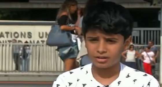 بالفيديو.. طفل يحكي مأساة تعرضه للظلم على يد النظام القطري