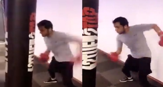 بالفيديو.. قائد الهلال يتحدى بطلي الملاكمة جليدان والقحطاني