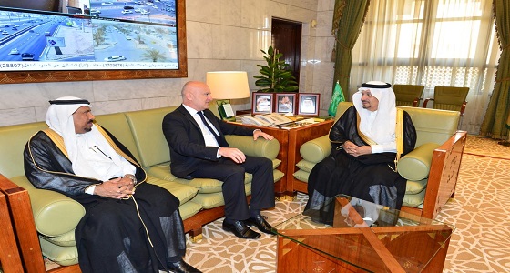 أمير منطقة الرياض يستقبل وفد لجنة الصداقة البرلمانية الكرواتية السعودية