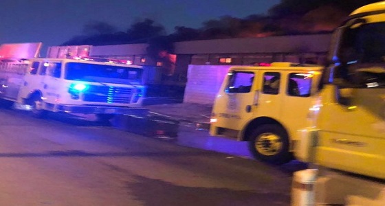 اندلاع حريق في مستودع للأجهزة الكهربائية ومواد التنظيف بالدمام