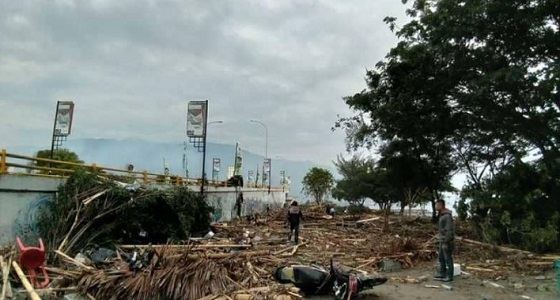 عدد ضحايا تسونامي إندونيسيا يرتفع لـ 400 قتيلا وجريحا