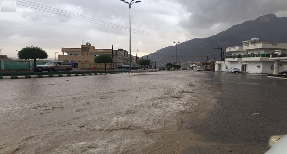 أمطار على محافظة المجاردة