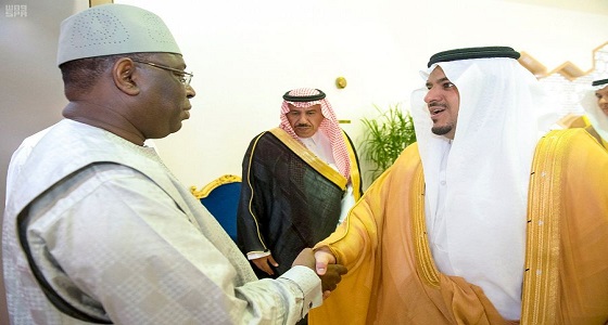 بالصور.. رئيس السنغال يصل الرياض