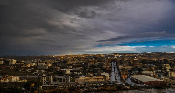 أمطار على منطقة الباحة
