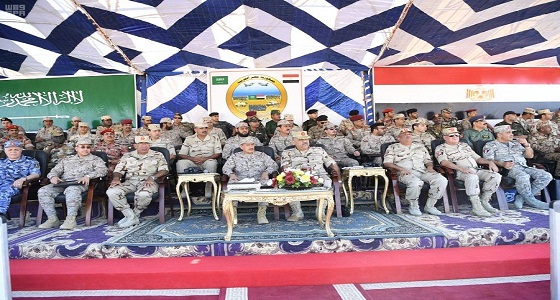 اختتام تمرين ” تبوك 4 ” بين القوات البرية الملكية السعودية والقوات المسلحة المصرية بجمهورية مصر