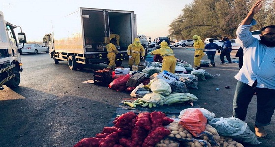 حجز 14 مركبة مخالفة لأنظمة الصحة البيئية بحيي ” الرمال ” و ” النظيم ” بالرياض