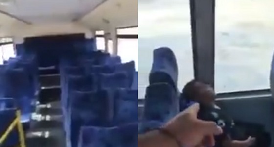 بالفيديو.. سائق حافلة مدرسية يحذر من أحد أكبر الأخطار التي تواجه سائقي الحافلات