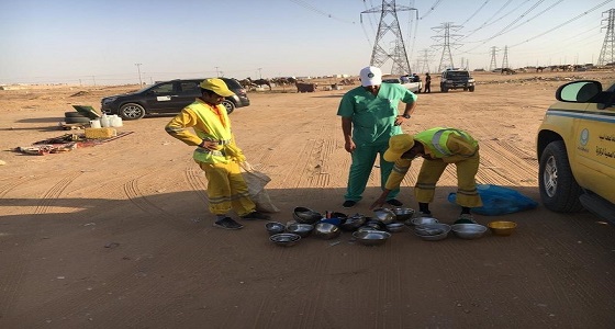 إزالة مواقع تمارس بيع حليب الإبل بطرقات الجناديرية…. وهذا مصير المخالفين