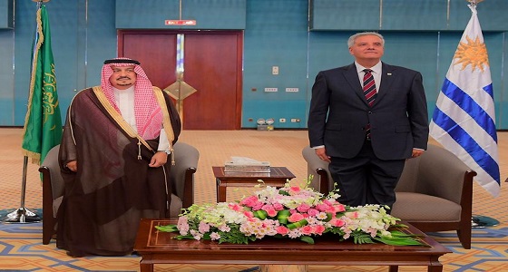 بالصور.. أمير منطقة الرياض يشرف حفل سفارة جمهورية الأورغواي