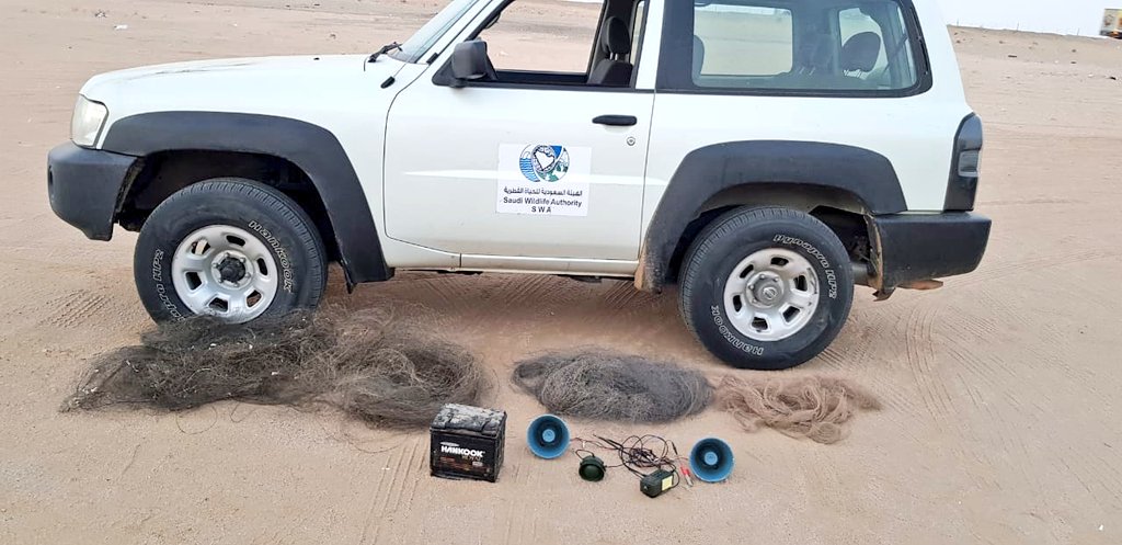 ” الحياة الفطرية ” تضبط مخالفين يمارسون الصيد في منطقة محظورة بمكة