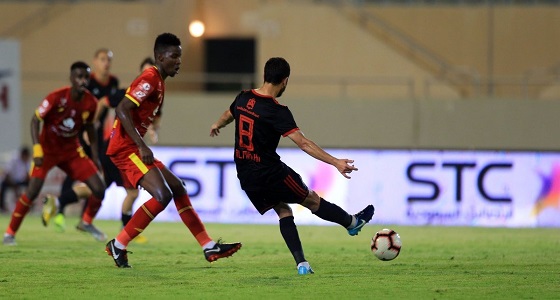 بالصور.. الوحدة يفوز على القادسية بهدف وحيد دون مقابل