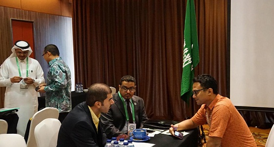 بحضور سفير خادم الحرمين الشريفين لدى جمهوية اندونيسيا الشقيقة الاستاذ أسامة بن محمد الشعيبي