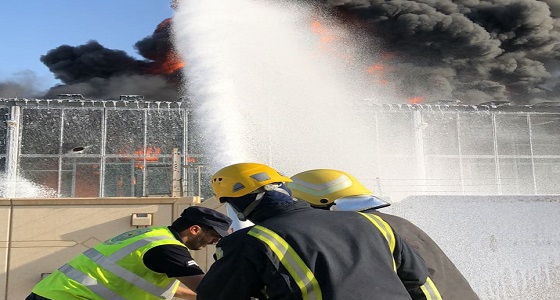 مدني الرياض يكشف تفاصيل حريق محطة كهرباء حي النفل