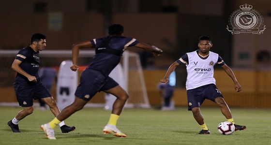 بالفيديو والصور..النصر يواصل استعداداته لموجهة الحزم