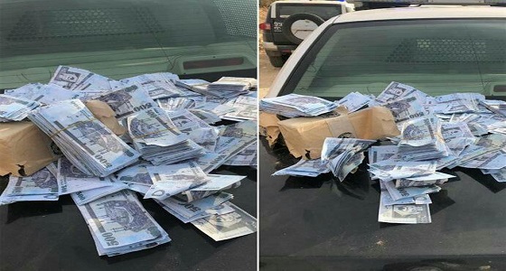 سقوط أفريقي في قبضة الشرطة وبحوزته مبلغ مالي ضخم مزور بالخرج.. وهذه قيمته