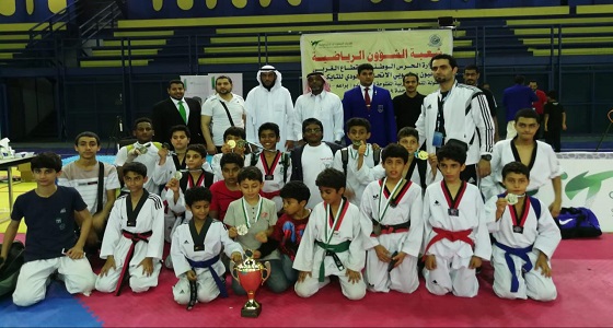 بالصور.. نادي جدة يسيطر على تايكوندو الغربية