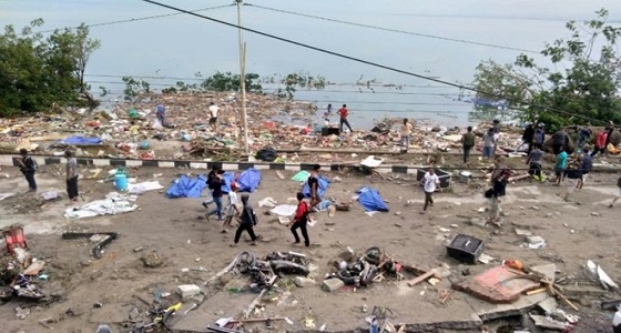 زلزال بقوة 5.6 درجات يضرب جزيرة سولاويسي الإندونيسية