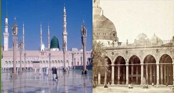 صورة للمسجد النبوي قبل 138 عامًا