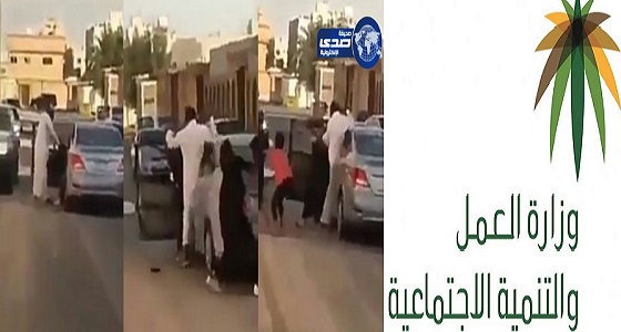 ” العمل ” تكشف حقيقة تعنيف شخص لفتاة في الشارع بآلة حادة