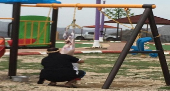 الكشف عن آخر تطورات واقعة سلخ مواطن لذبيحة بأرجوحة أطفال في متنزه الحنين